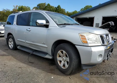 2005 Nissan Armada Se from USA, damaged, VIN 5N1AA08B15N702874